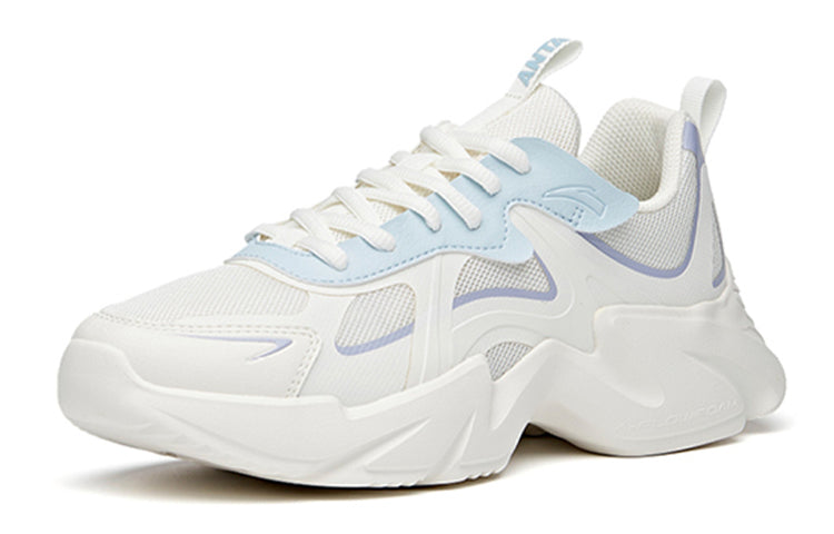 (WMNS) ANTA Running Series Sneakers 'White Blue Purple' 922125583-4