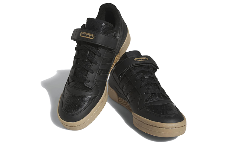 adidas Forum Low 'Black Gum Snakeskin' IE4787