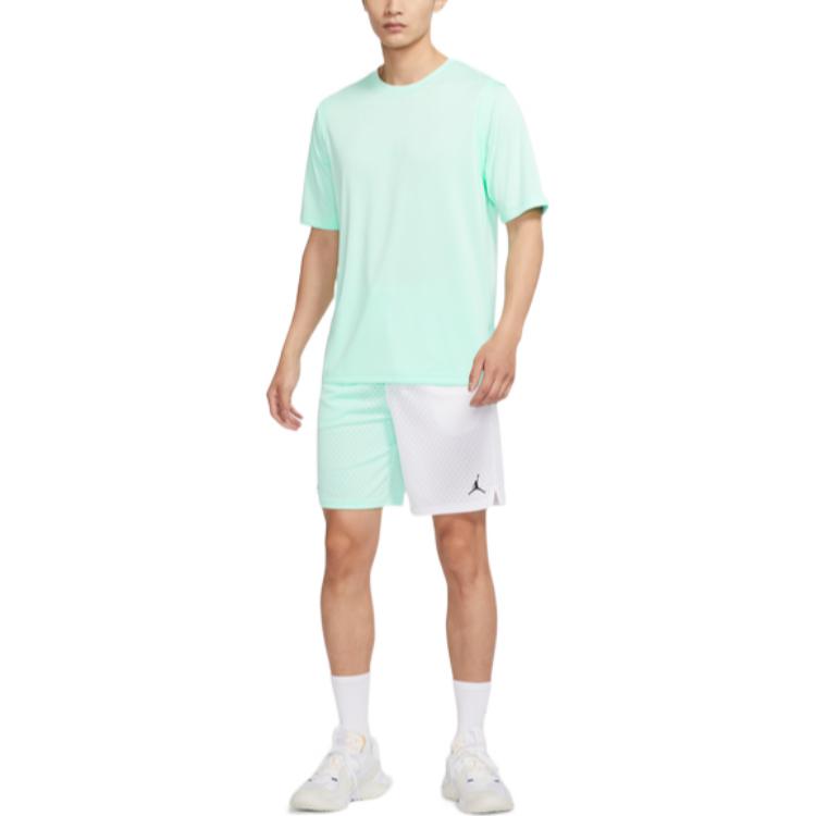 Air Jordan Colorblock Drawstring Shorts Men's Mint Green DV5030-379