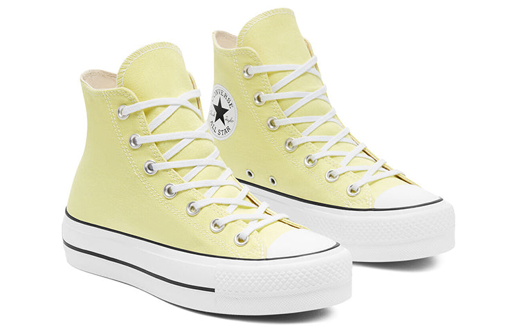(WMNS) Converse Chuck Taylor All Star Platform High 'Light Citron' 570433C