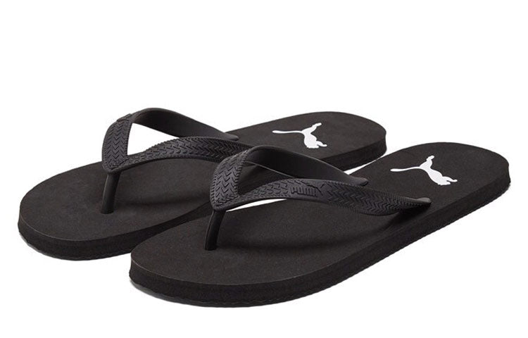 PUMA First Flip Sandals Slides Black 360252-05