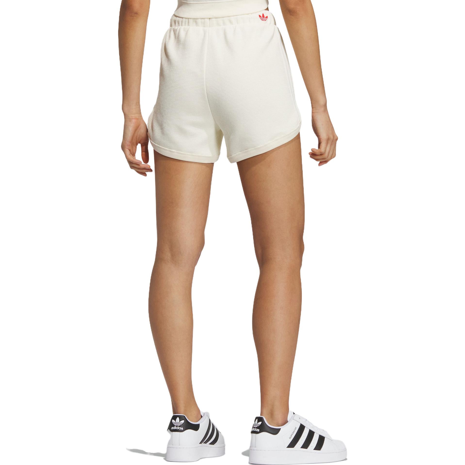 (WMNS) adidas originals x Notitle Shorts 'White Red' IN1072