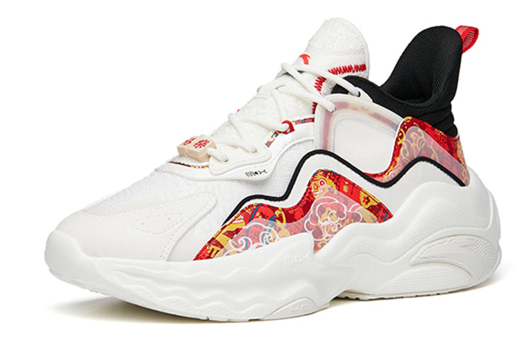 (WMNS) ANTA x Emperor Mix 4 'White Black Red' 122218812-7
