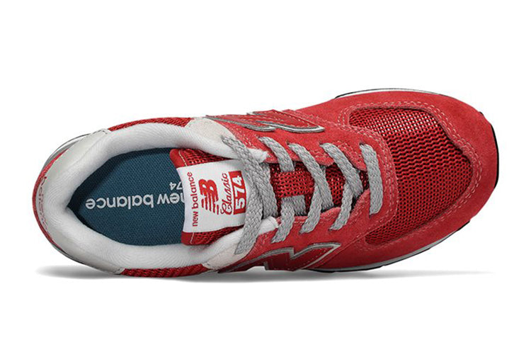 (GS) New Balance 574 Red/Grey GC574RD