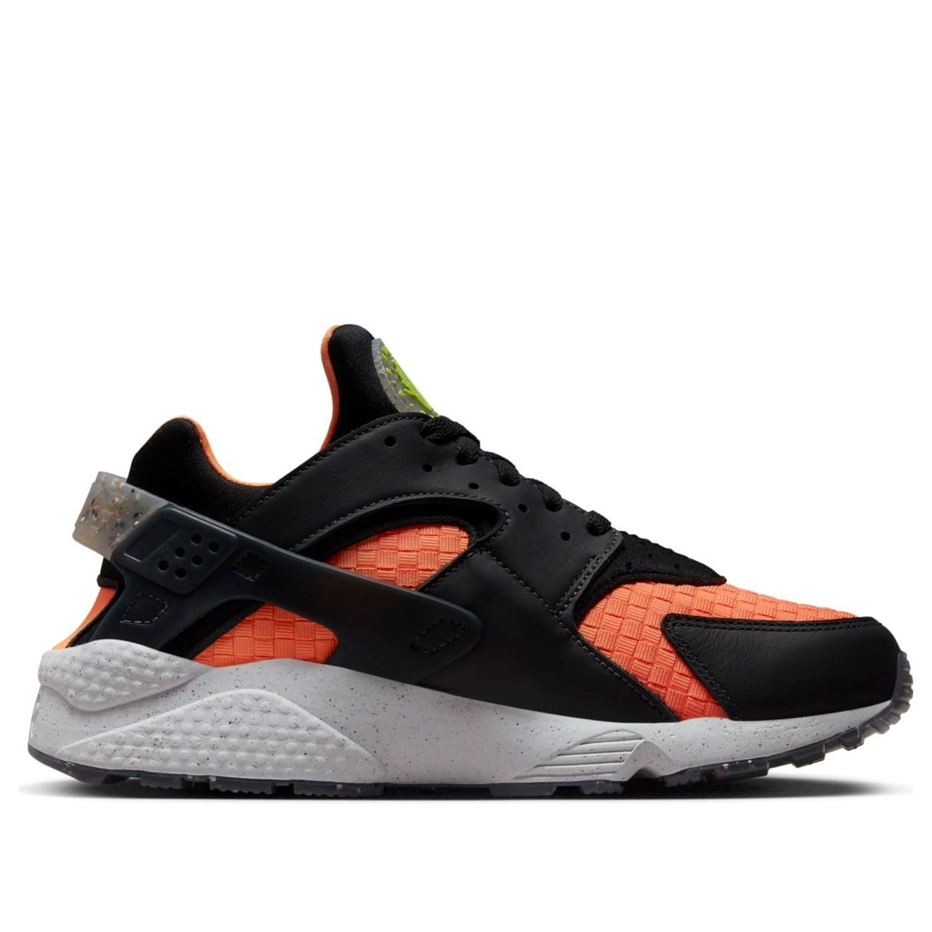 Nike Air Huarache Crater Premium 'Black Atomic Orange' DQ5013-001