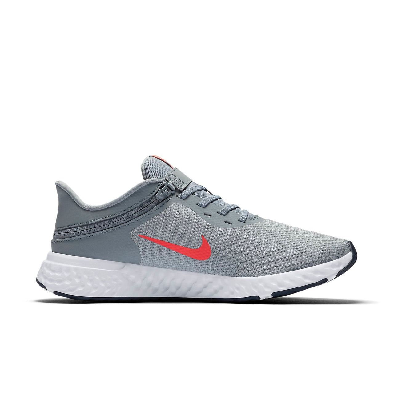Nike Revolution 5 FlyEase 'Grey Red' BQ3211-402