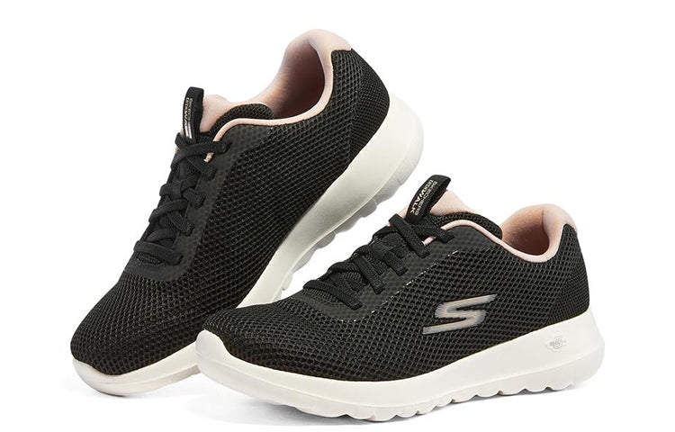 (WMNS) Skechers Go Walk Joy 'Black Pink' 124707-BKPK