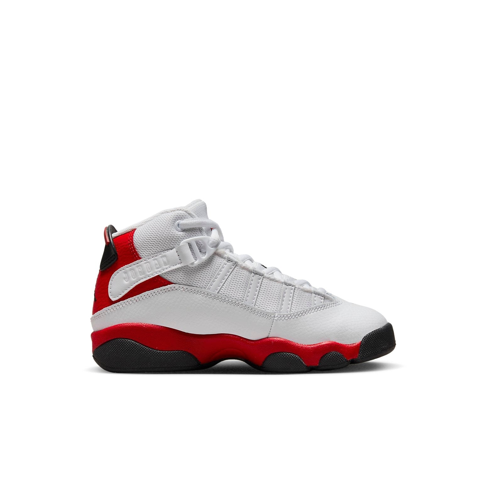 (PS) Air Jordan 6 Rings 'White Black University Red' 323432-126