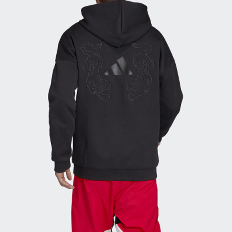 adidas TIGER OH Slogan SweaterMen Black FL7749