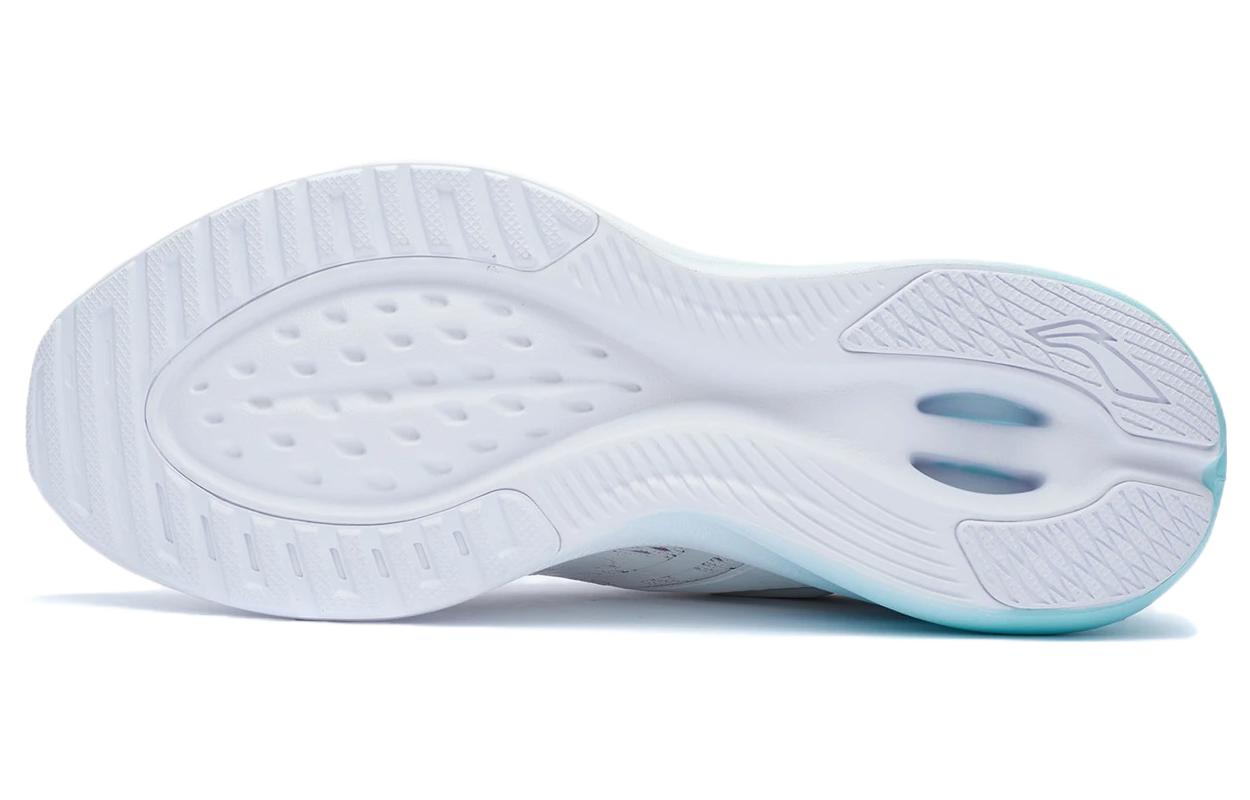 (WMNS) Li-Ning Running 'Creamwhite Light Blue' ARSR036-3