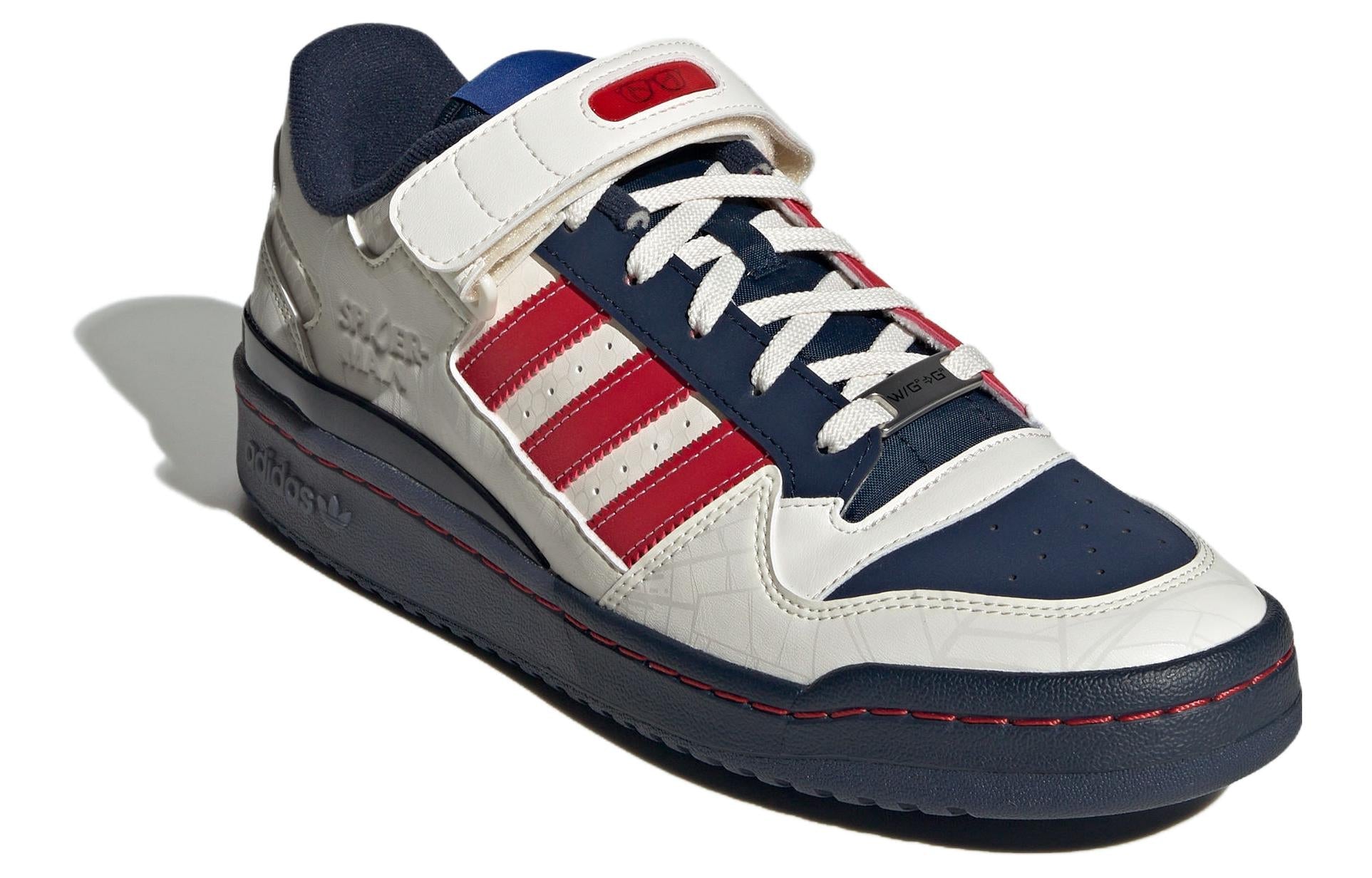 adidas Forum Low x Spider Man Shoes 'White Red Blue' IG3813