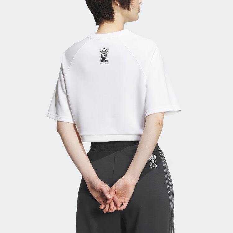 (WMNS) adidas originals Toc Graphic T-Shirt 'White' IN1006