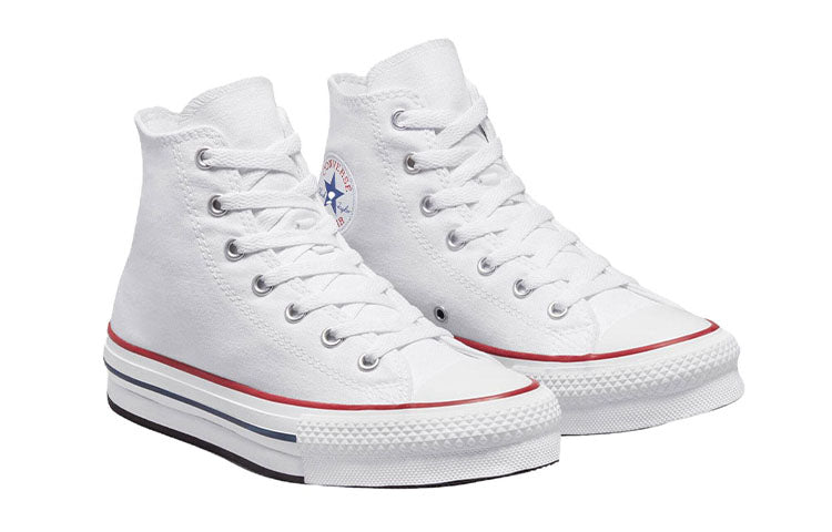 (GS) Converse Chuck Taylor All Star Lift Platform Canvas High 'White' 272856F