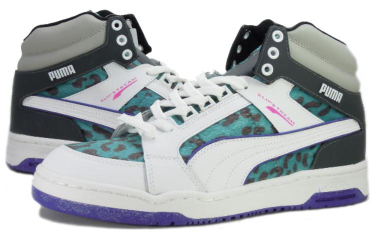 PUMA Slipstream Animal Lace Up Mid 'White Fluo Teal' 355648-04
