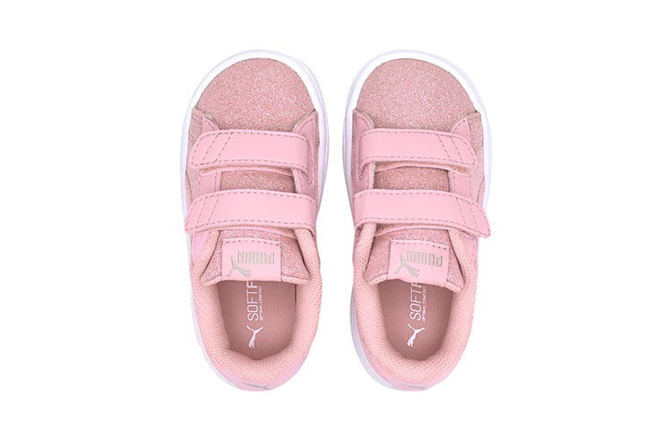 (TD) PUMA Smash V2 V 'Glitz Glam - Pale Pink' 367380-19