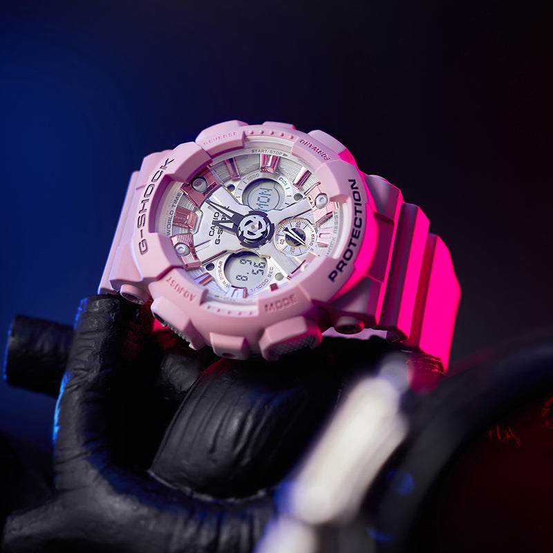 CASIO G-Shock Analog-Digital 'Pink' GMA-S120NP-4APR