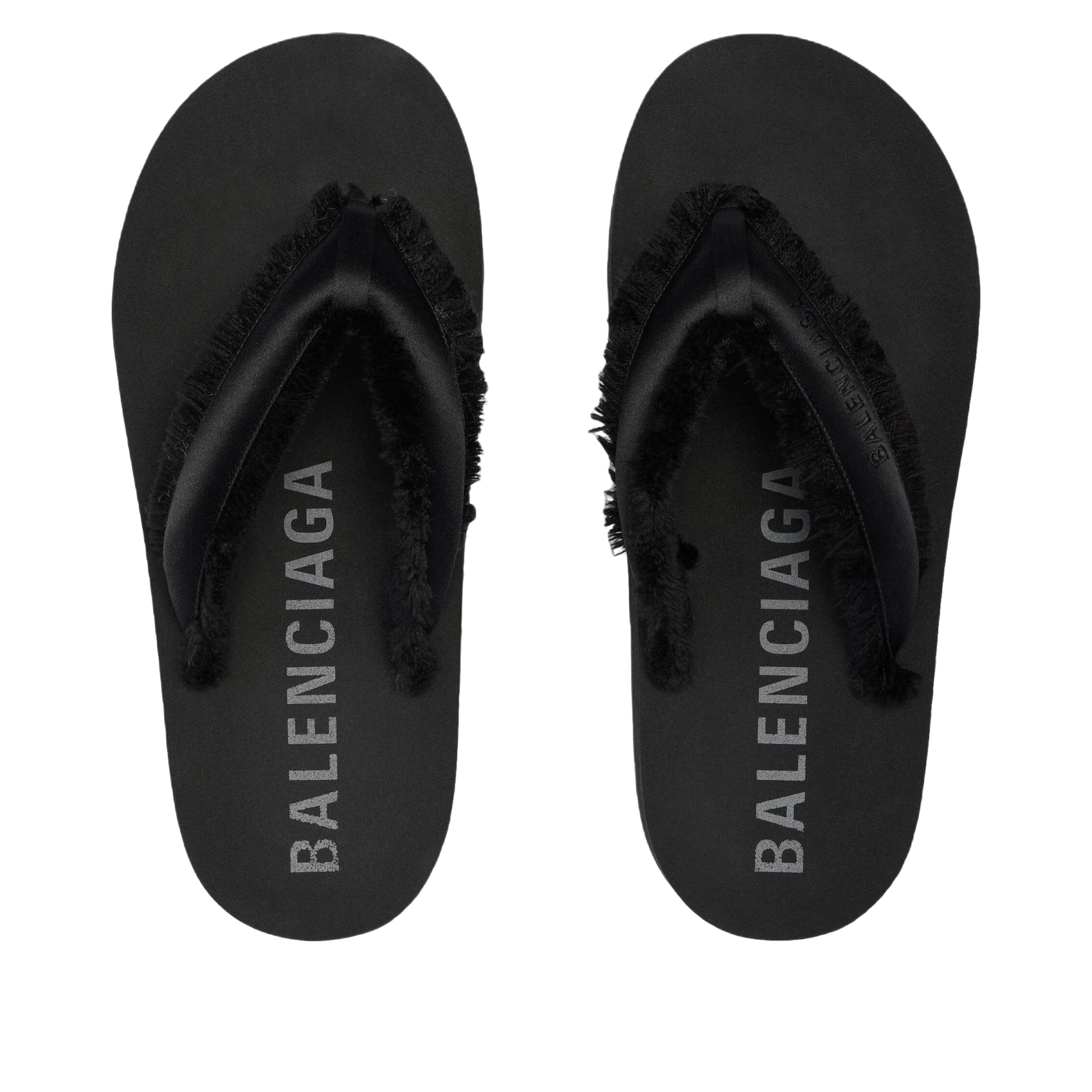 (WMNS) Balenciaga Jet Lag Thong 'Black' 870111W0WM01000