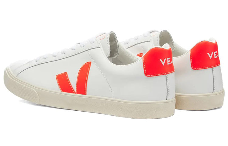 Veja Esplar Lace-Up 'White Orange Flou' EO022213