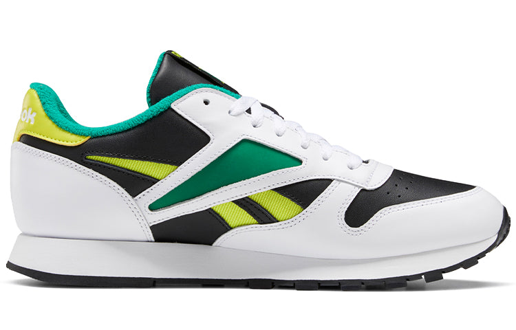 Reebok Classic Leather Mark 'Black Hero Yellow' EF7848