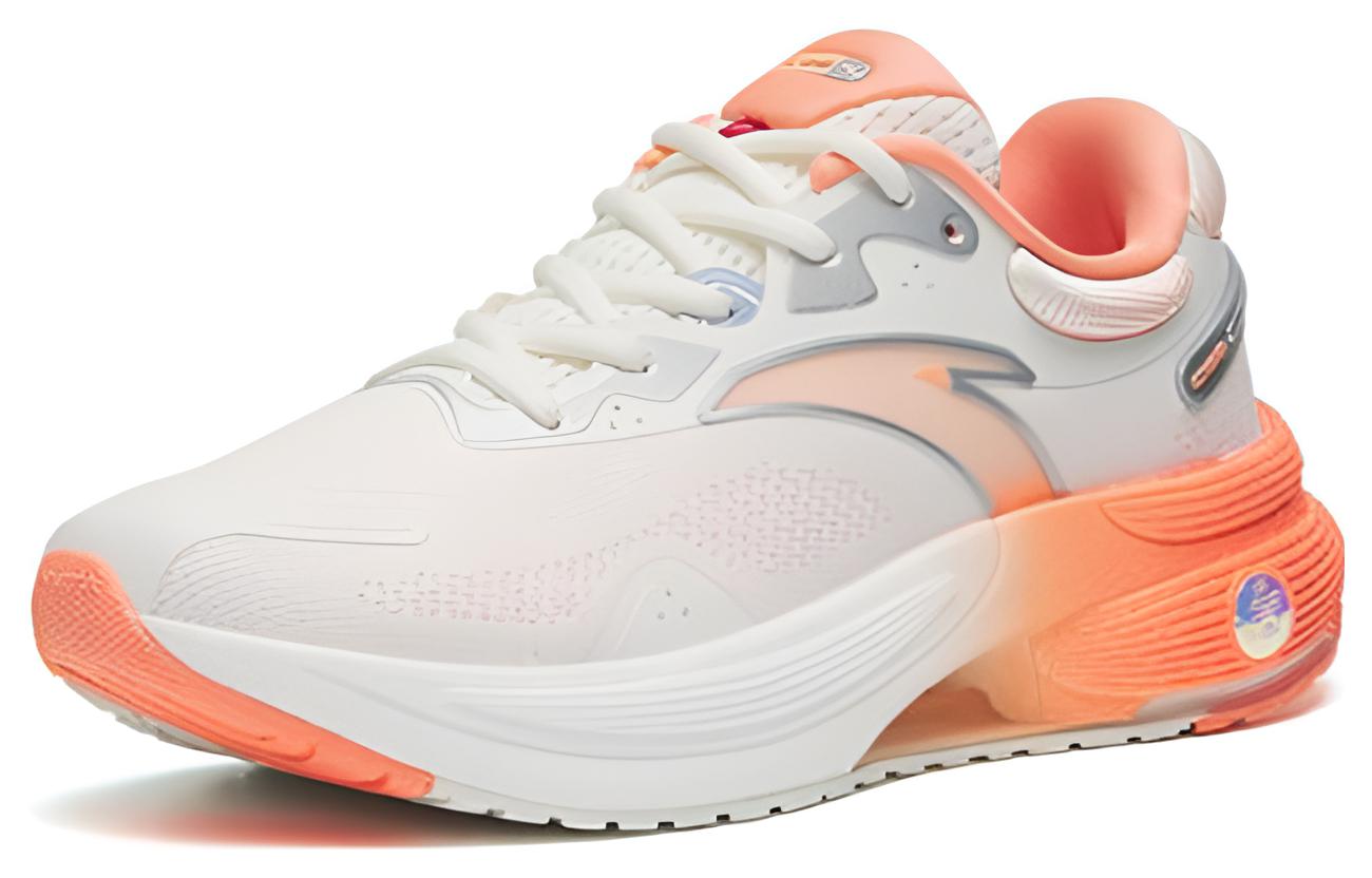 (WMNS) ANTA C100 Low 'White Orange Silver' 122245586-1