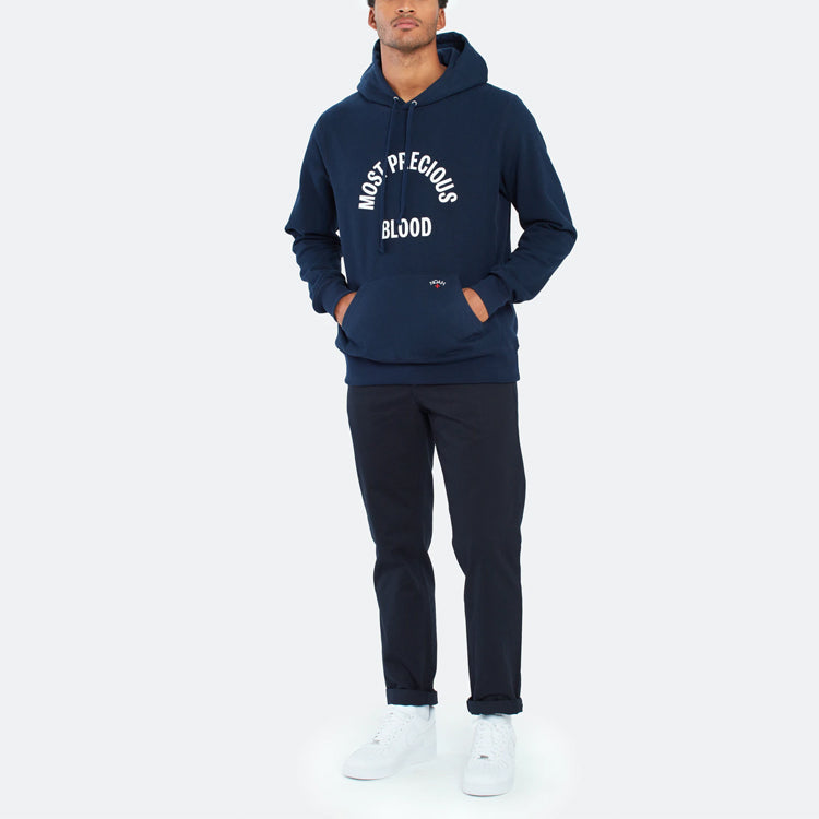 NOAH Most Precious Blood Alphabet Printing Unisex Blue NOAH-001