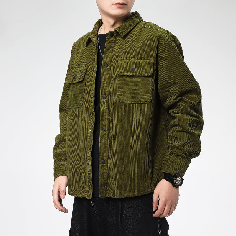 Converse Overhead Shirt Jacket Asia Sizing 'Olive Green' 10019954-A11