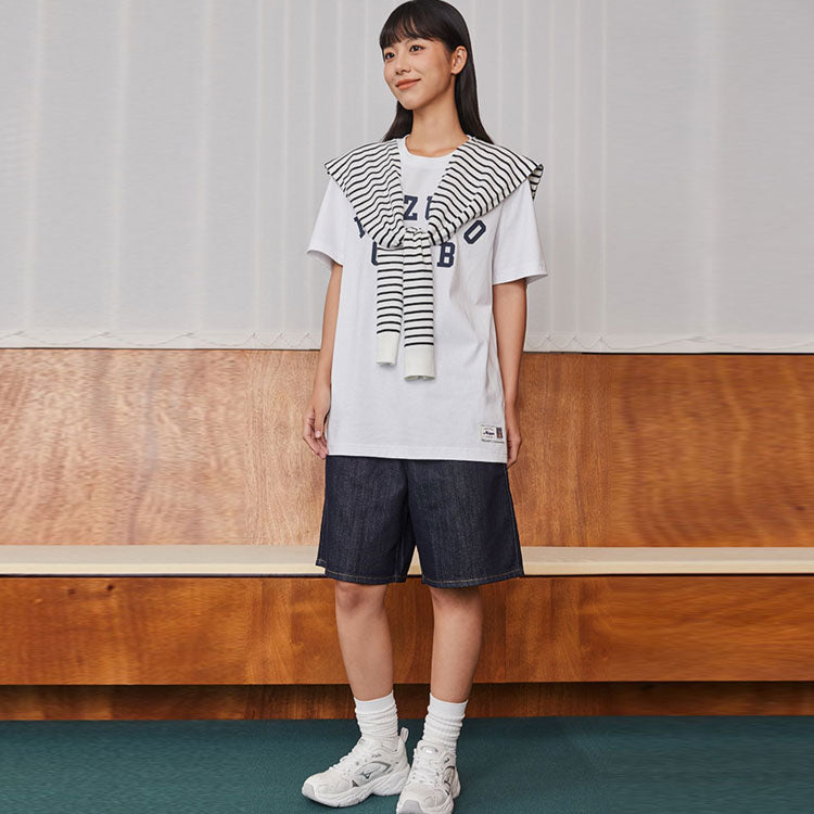 Mizuno Heritage Graphic Logo T-shirt 'White' D2CA33H5