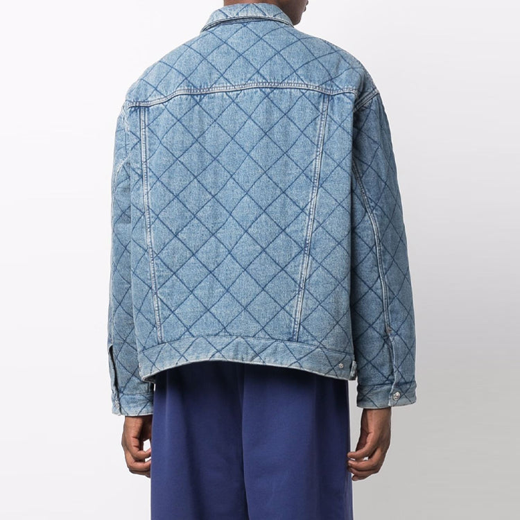Balenciaga Oversized Padded Denim Jacket 'Blue' 646923TDW154762