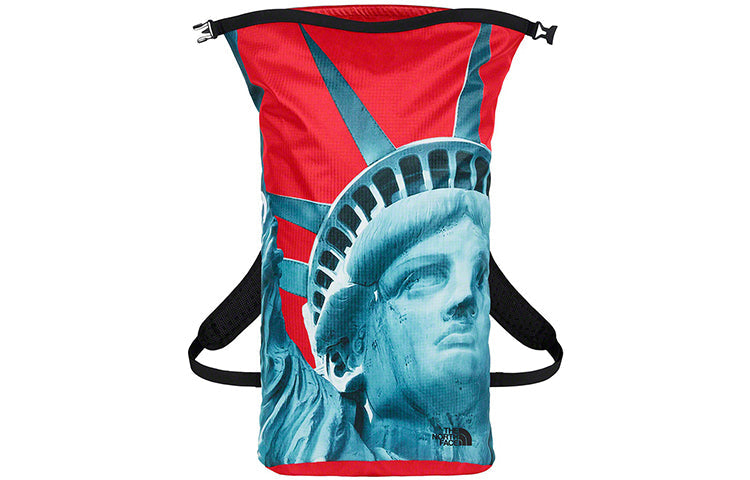Supreme The North Face Statue of Liberty Waterproof Backpack 'Blue Red' SUP-FW19-912