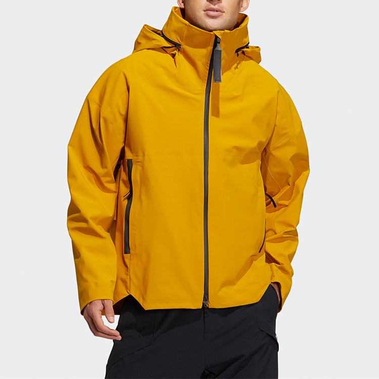adidas Outdoor Sports Hooded Jacket Yellow GL1356