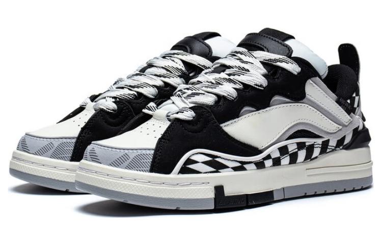 (WMNS) Li-Ning Superwave Golden 'Black White' AECS074-8