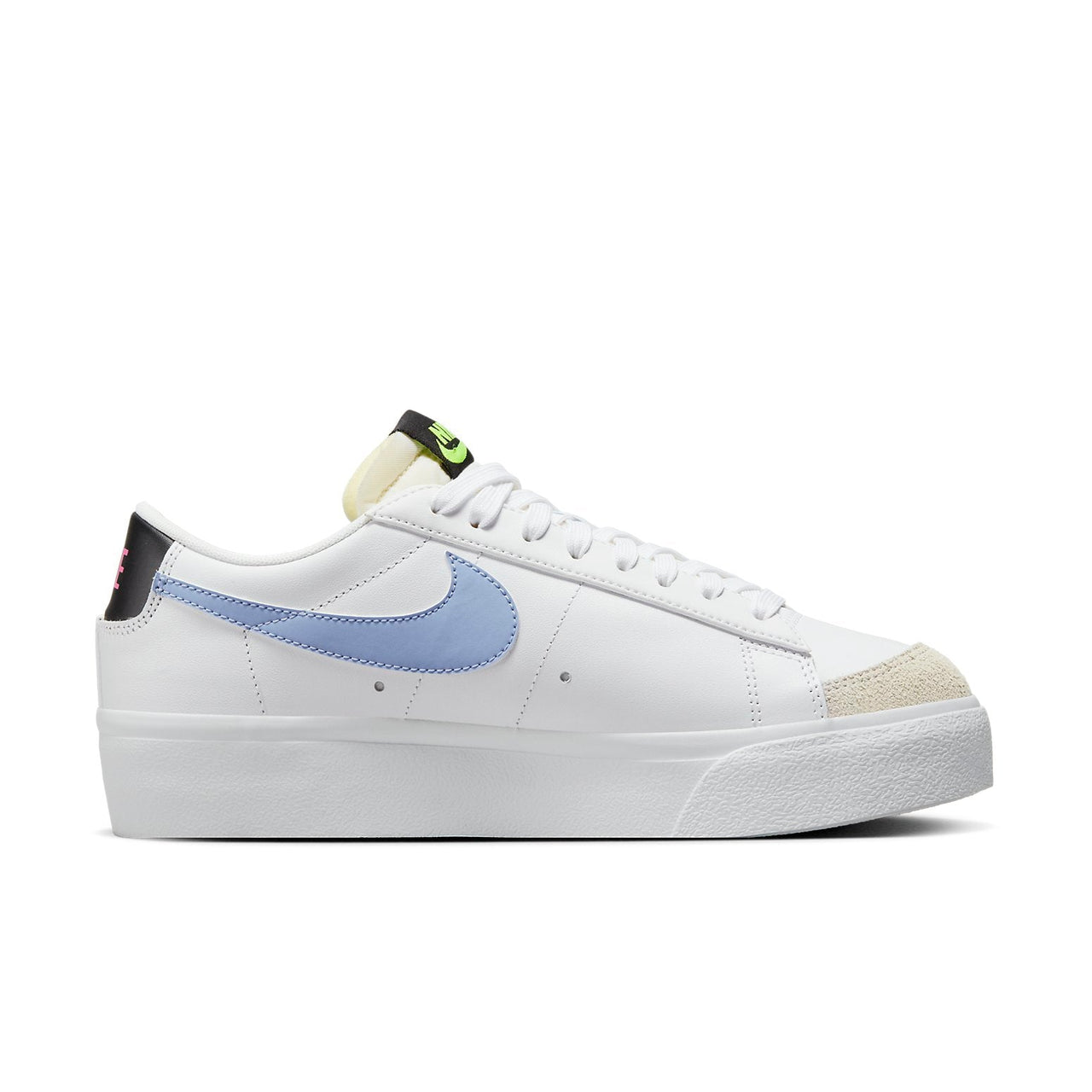 (WMNS) Nike Blazer Low Platform 'White Cobalt Bliss' FJ0738-100