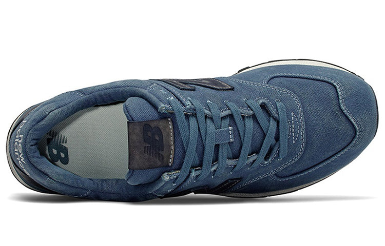New Balance 574 Shoes Blue/Black ML574WED