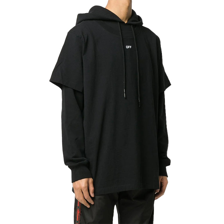 Men's Off-White Arrow Logo Black OMBB051E20FLE0011001