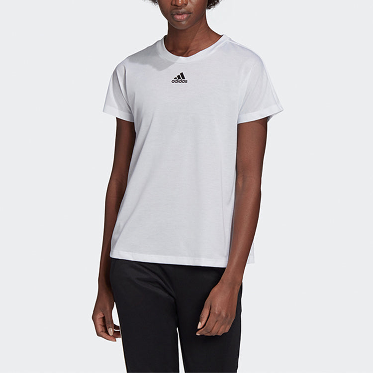 (WMNS) adidas Back Short Sleeve White FL1829