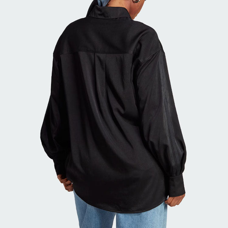 (WMNS) adidas 3-Stripes OS Shirt 'Black' IR9789