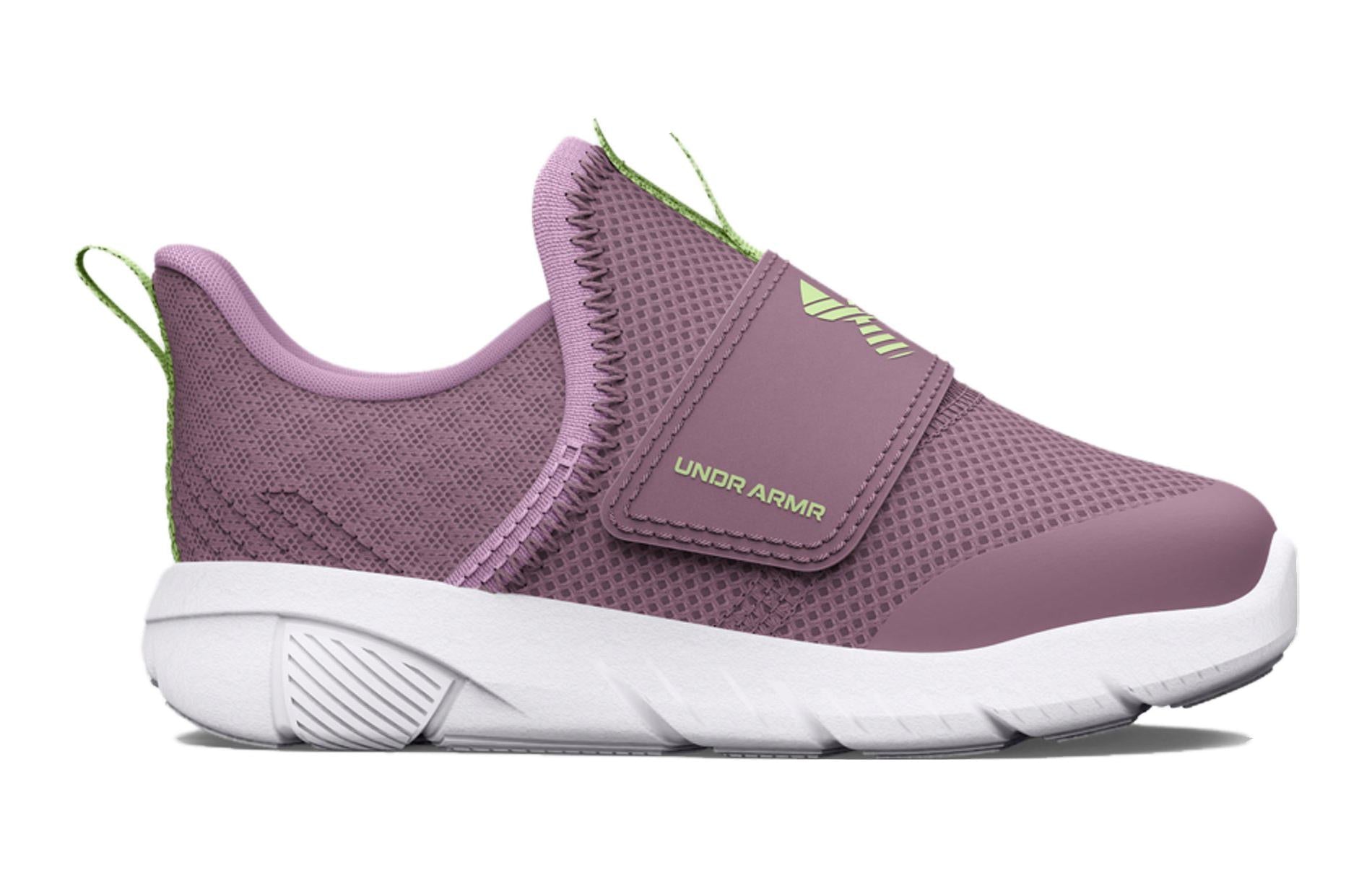 (TD) Under Armour Flash 'Misty Purple Lumos Lime' 3026723-500