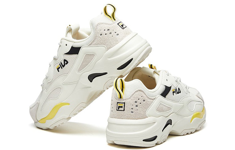 FILA Tracer Low Running Shoes White/Grey/Yellow F12M021111FWY