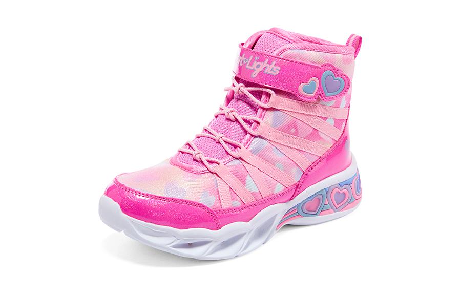 (GS) Skechers Sweetheart Lights 'Pink' 302667L-PKMT