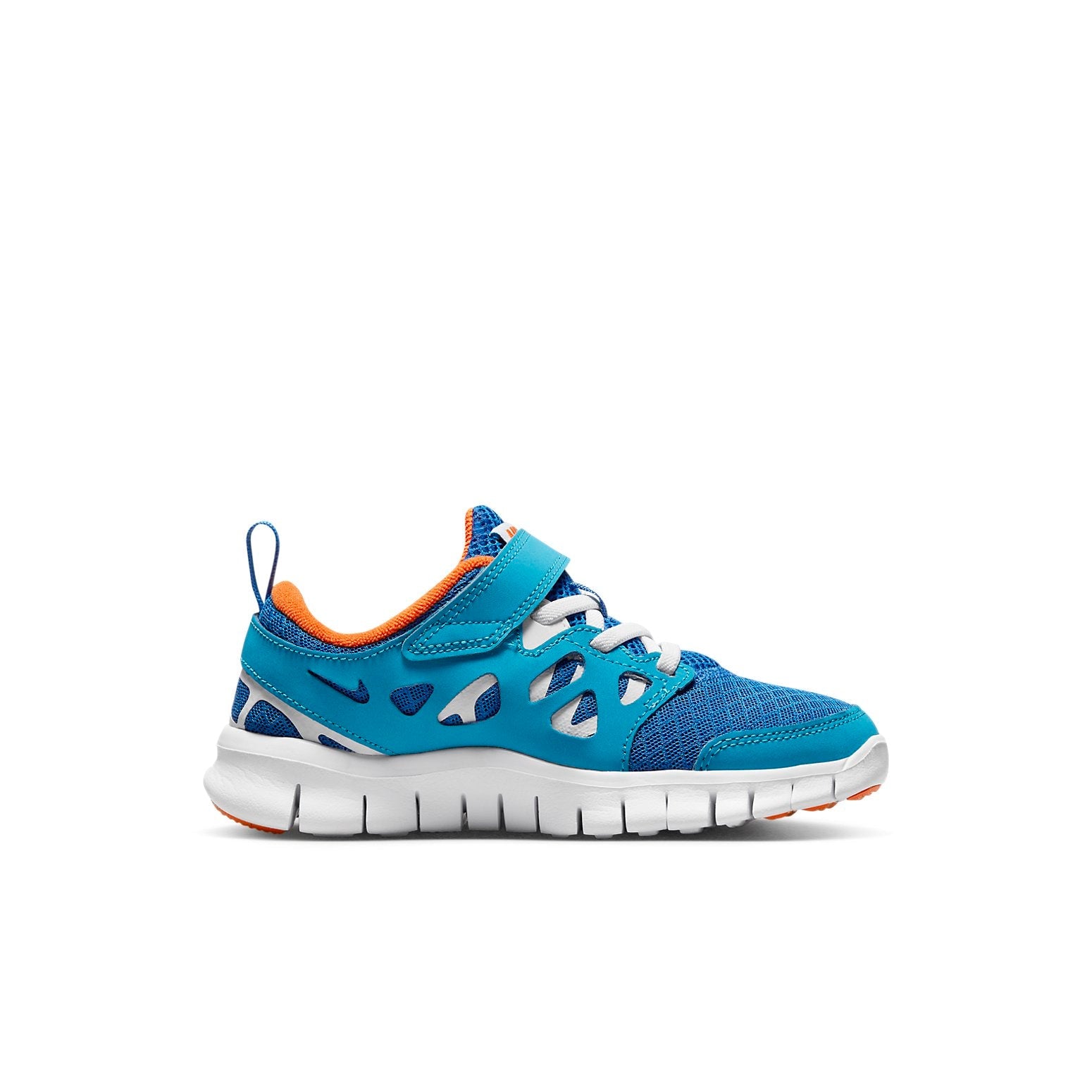 (PS) Nike Free Run 2 'Laser Blue Safety Orange' DA2689-400