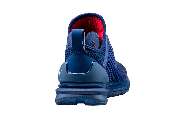 PUMA Ignite Limitless Knit K Running Shoes Blue 190064-01