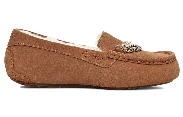 (WMNS) UGG Ansley Chain Loafer 'Chestnut' 1127330-CHE