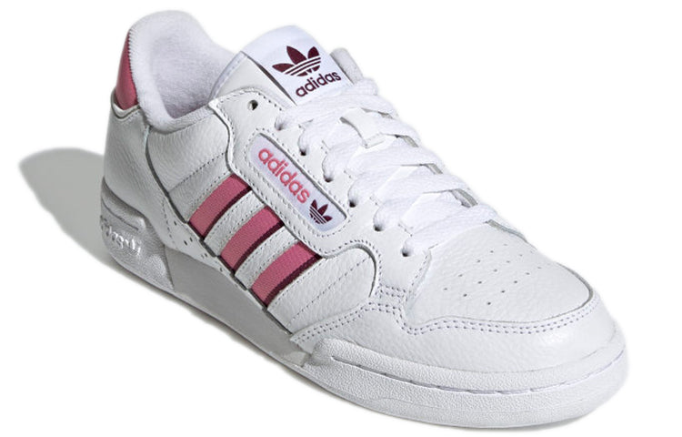 (WMNS) adidas Continental 80 Stripes 'White Pink' H04021