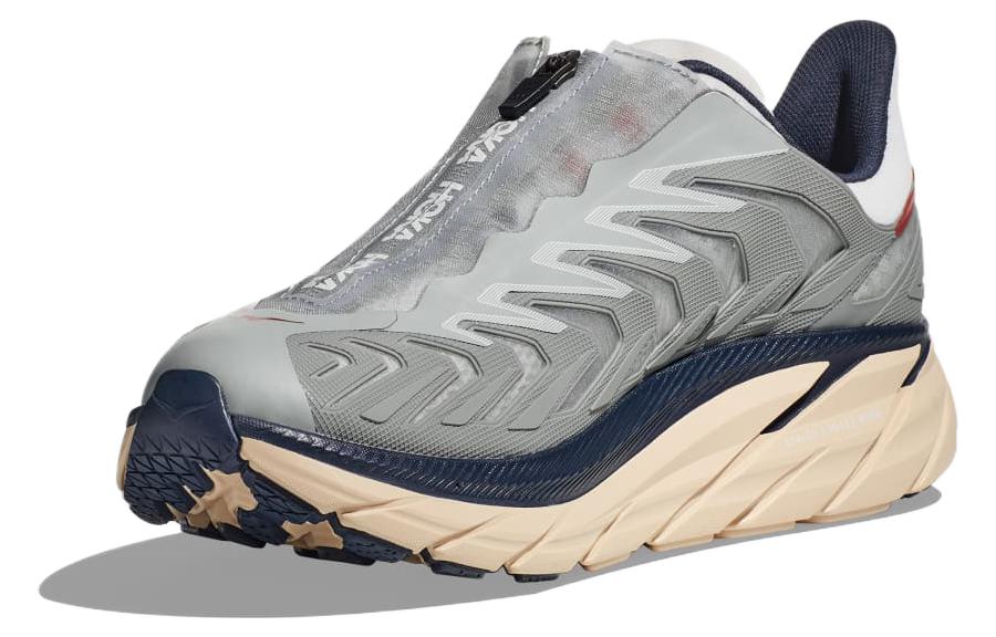 HOKA ONE ONE Project Clifton Knitted Running 'Grey Beige' 1127924-LSSD