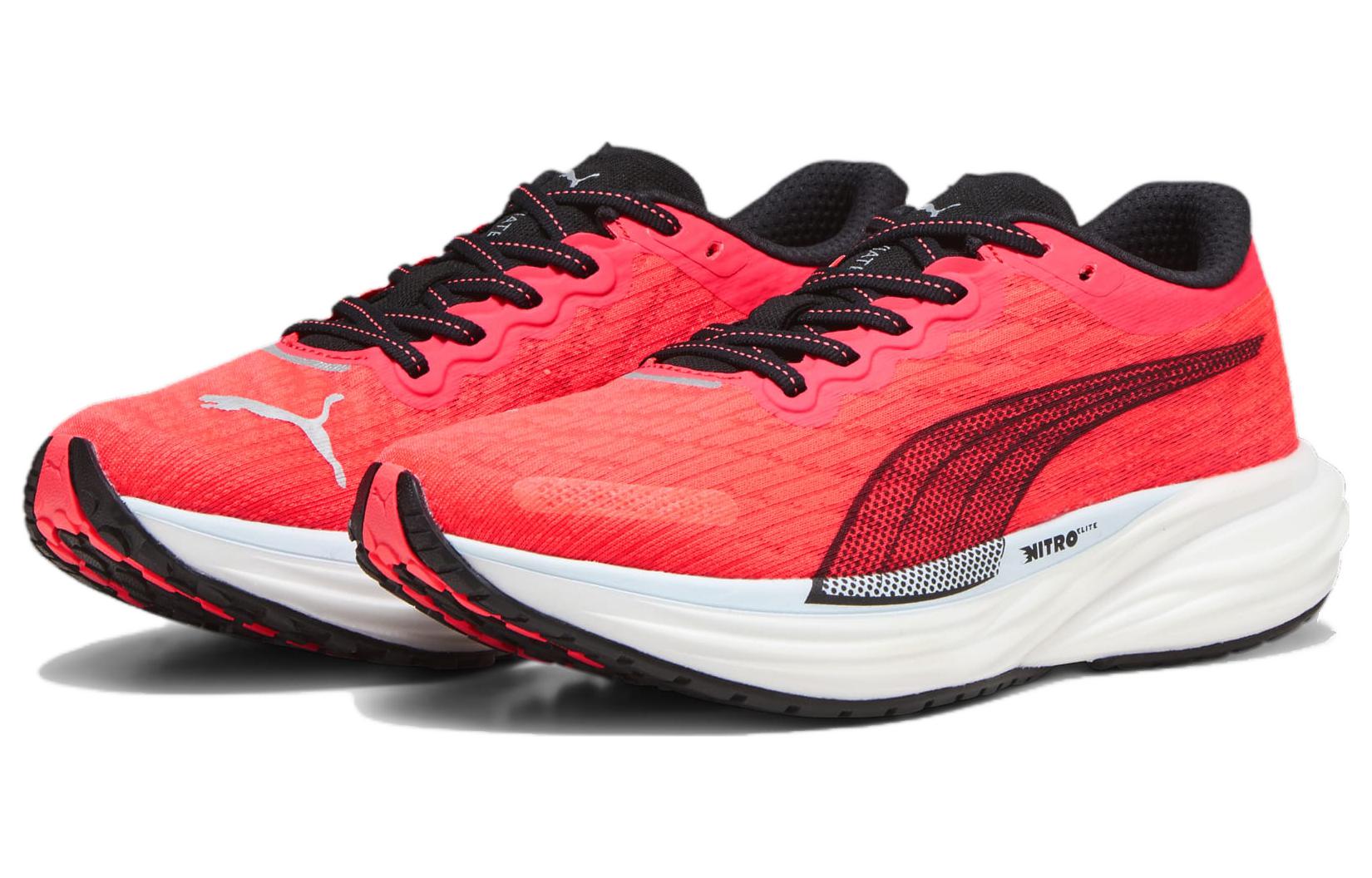 (WMNS) PUMA Deviate NITRO 2 'Fire Orchid Black' 376855-22