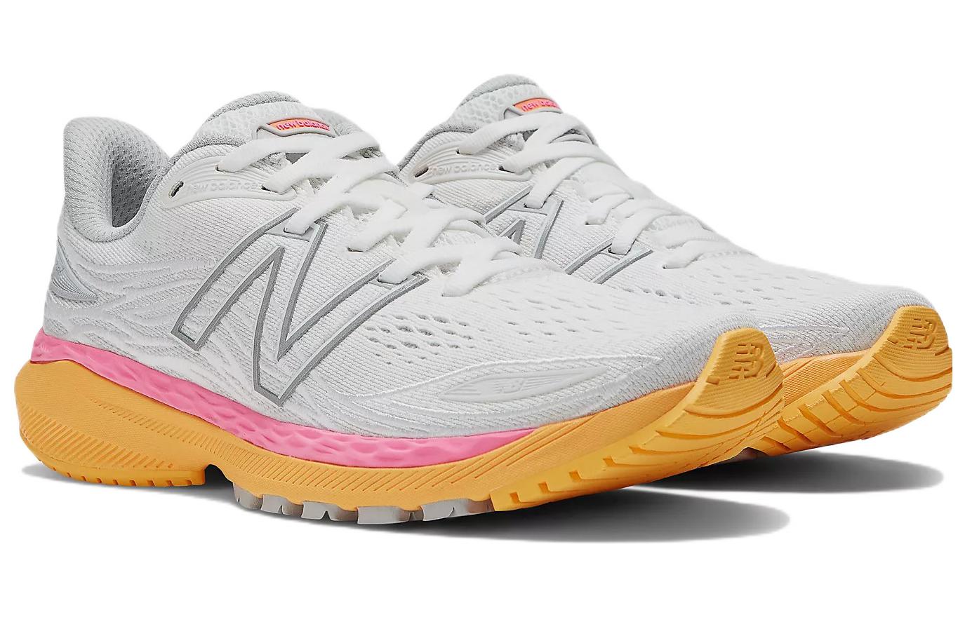 (WMNS) New Balance Fresh Foam X 860 V12 'White Orange Pinkred' W860A12