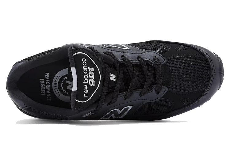 (WMNS) New Balance 991 Series Black/Blue W991MET