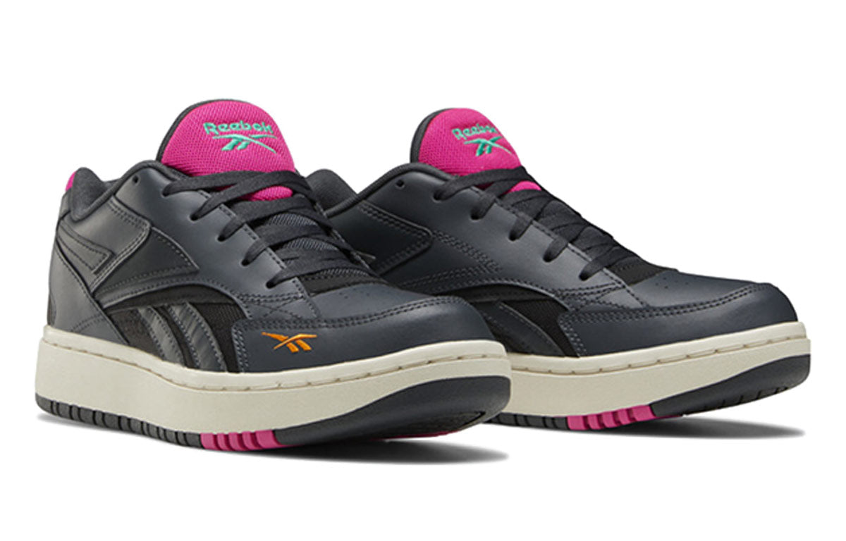 (WMNS) Reebok Court Double Mix 'Black Pink' FV8663