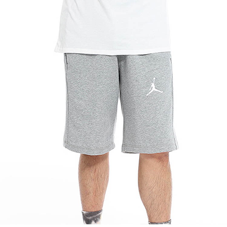 Air Jordan Casual Sports Basketball Training Breathable Shorts Gray 809458-063
