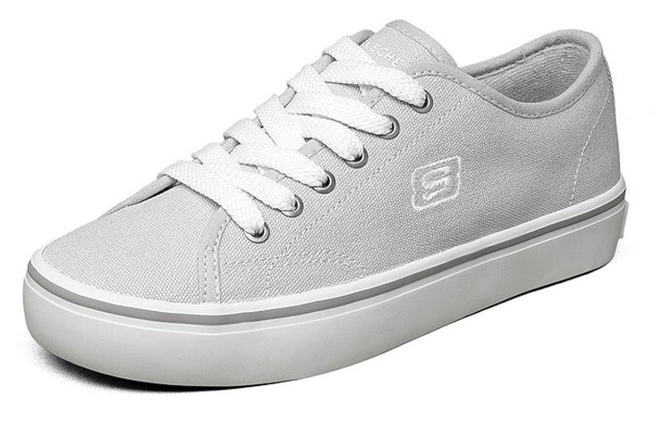 (WMNS) Skechers Cupsole 1 Low-Top Canvas Shoes Light-Grey 66666131-LTGY